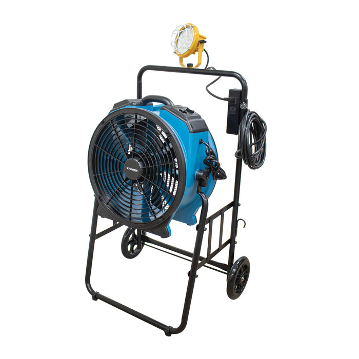 XPOWER FA-420K6 1/3 HP 3600 CFM 4-Speed Warehouse Fan with Timer