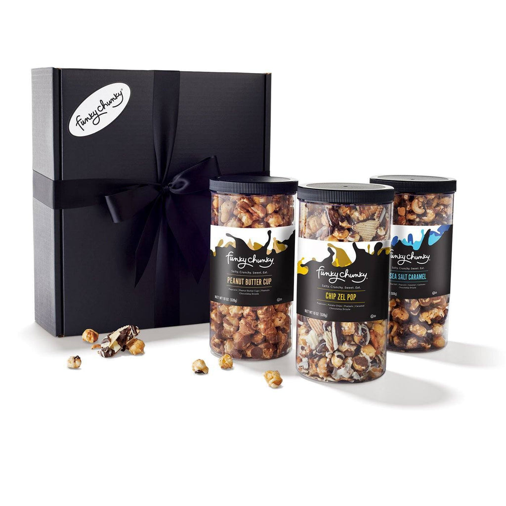 Funky Chunky Gourmet Popcorn Collection - Premium Flavors - SPECIALTY ...