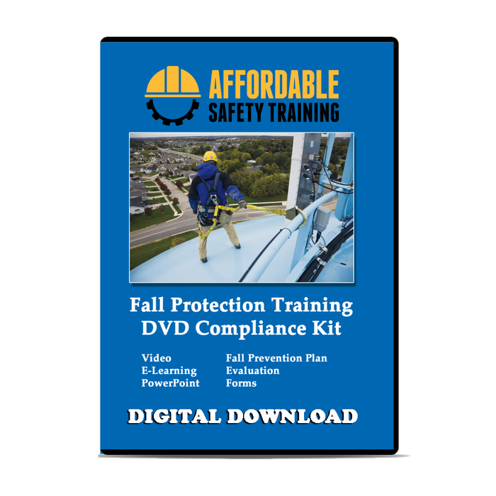Fall Protection Safety Training Video Compliance Kit