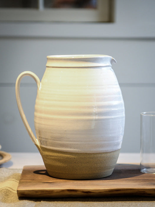 Farmhouse Pottery Barrel Jug
