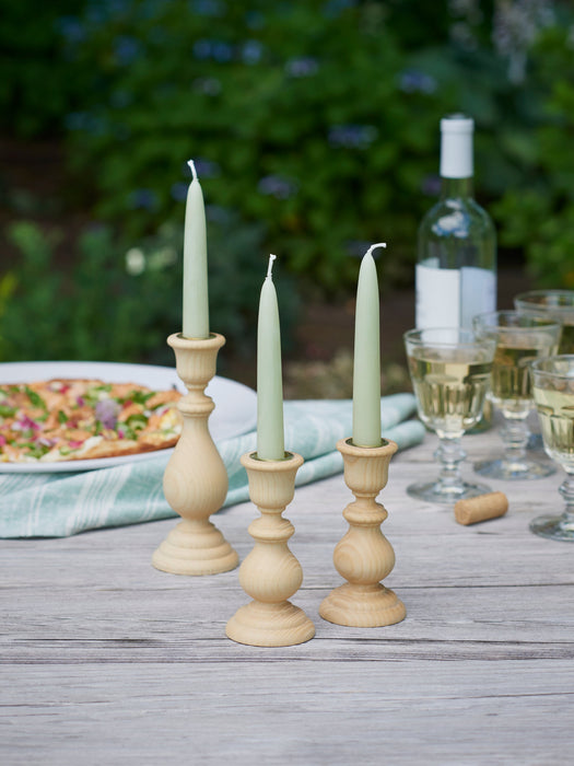 Farmhouse Pottery Essex Candlestick Natural Set