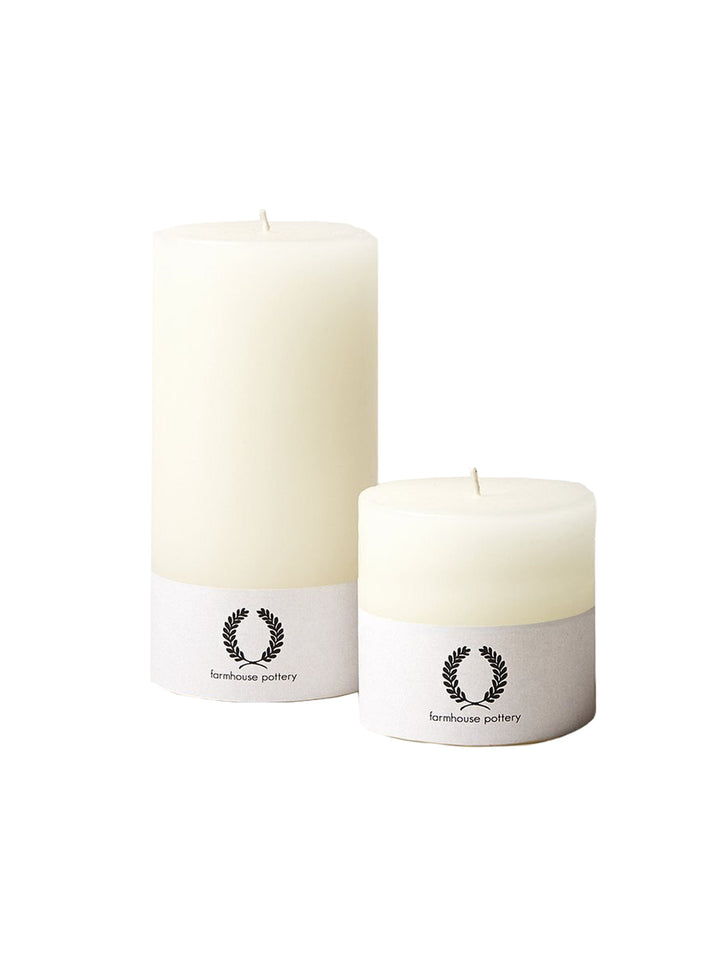 Weston Table Farmhouse Pottery Pillar Candles - Thumbnail 2