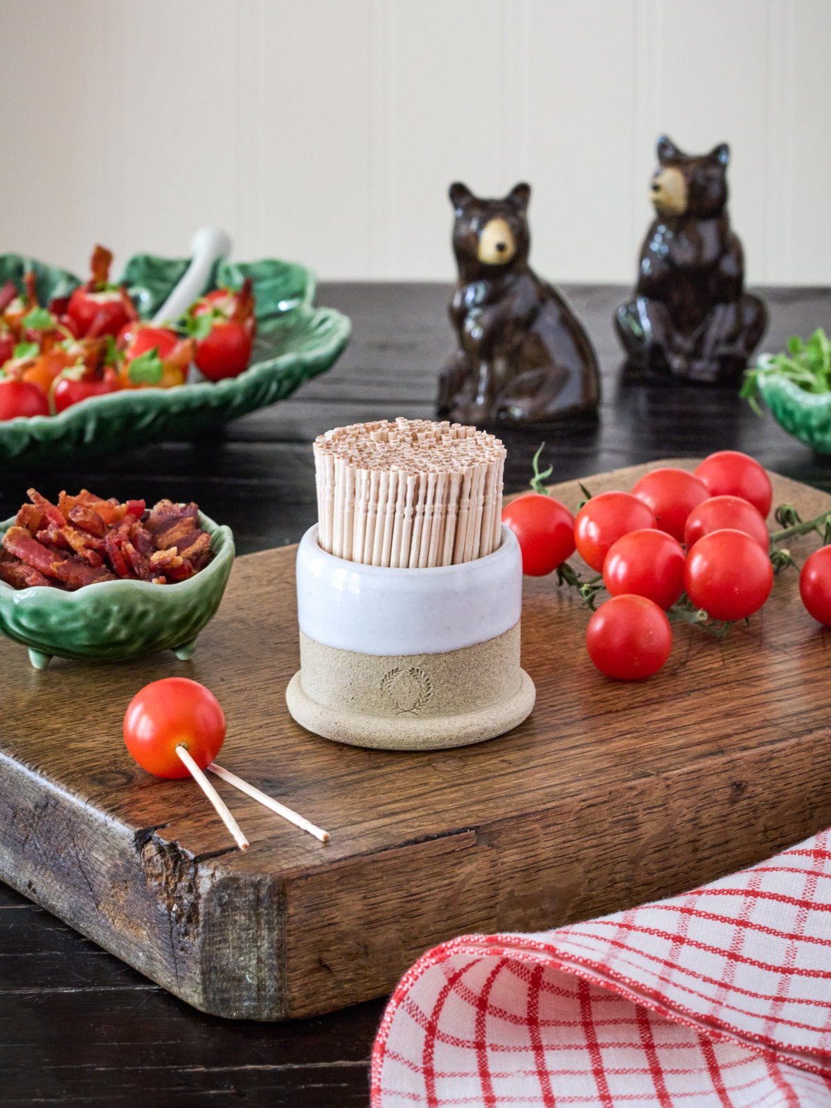 Farmhouse Pottery Toothpick Holder — Specialty Food Source
