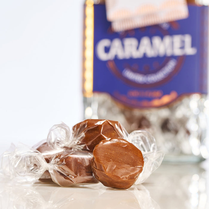 Father's Day Gifts for Men Dad, Chocolate Caramels Candy Gift, Glass Whiskey Decanter Bourbon, Scotch & Liquor, Birthday Gift Daughter Son, Best Dad Father Husband Presents Food Gift basket Men Women