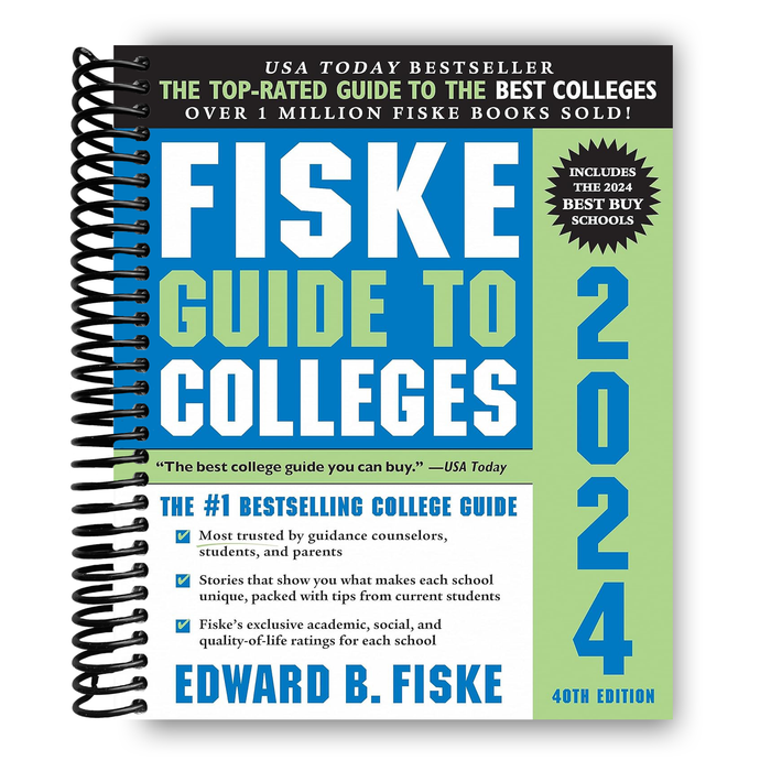 Fiske Guide to Colleges 2024(Spiral Bound)