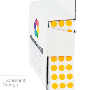 1/4" Permanent Round, Color-Code Dots: 1,000/Box