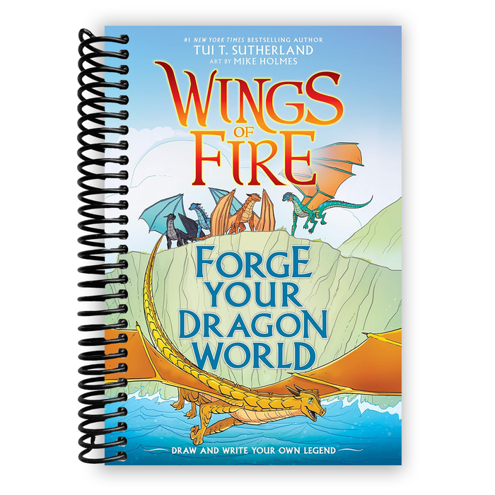 Forge Your Dragon World: A Wings of Fire Creative Guide (Spiral Bound)