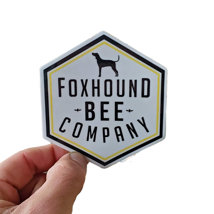 Foxhound Bee Logo Vinyl Sticker