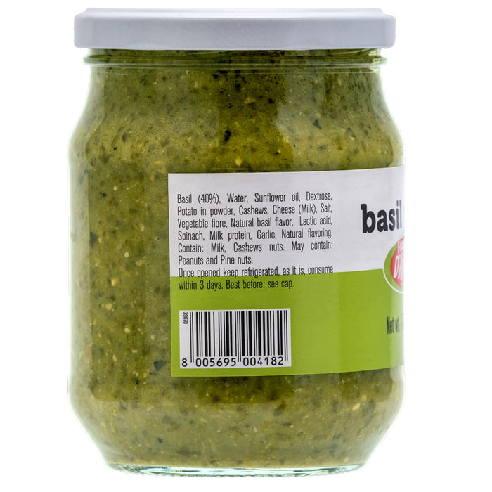 Fratelli D'Amico, Basil Pesto, Pesto Pasta, 17.6oz