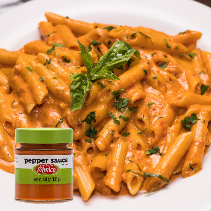 Fratelli D'Amico, Red Pepper Pesto Sauce, 4.06oz (130g)