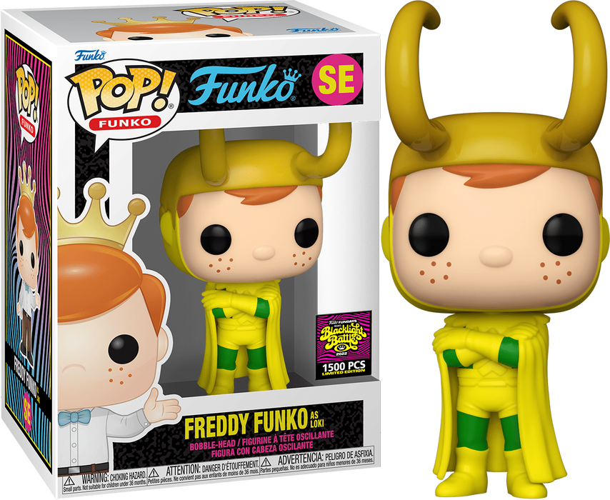 Freddy Funko as Loki