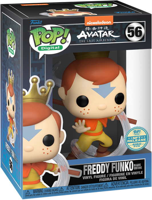 Freddy Funko in Aang Costume