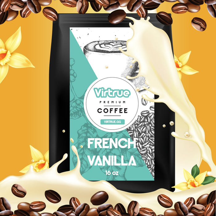 French Vanilla Flavored Coffee – 16oz | Virtrue Premium