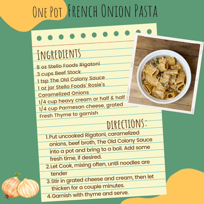 Stello Foods - Rosie's Caramelized Onions 8 oz