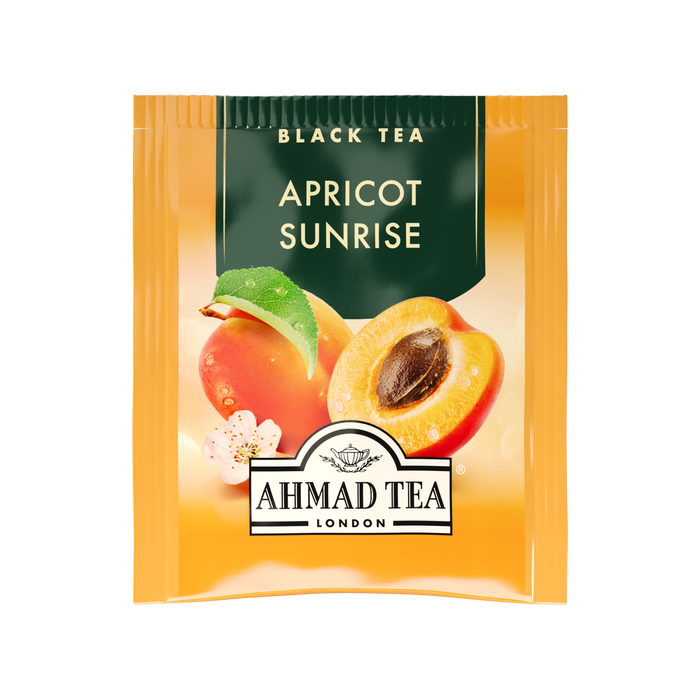 Ahmad Apricot Sunrise Black Tea 20 foil tea bags
