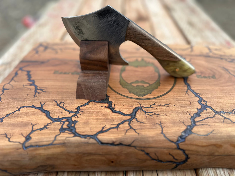 Glow Resin Handle Kitchen Axe