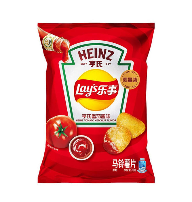 Lay’s Heinz Tomato Ketchup (70g) (China)