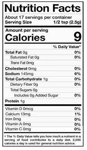 Stello Foods Spices - Garlic Romano Seasoning 1.5 oz