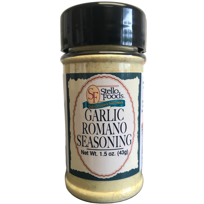 Stello Foods Spices - Garlic Romano Seasoning 1.5 oz