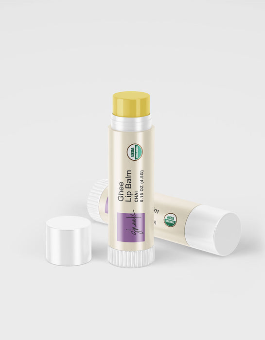 GHEEK™ Ghee Lip Balm, Certified Organic