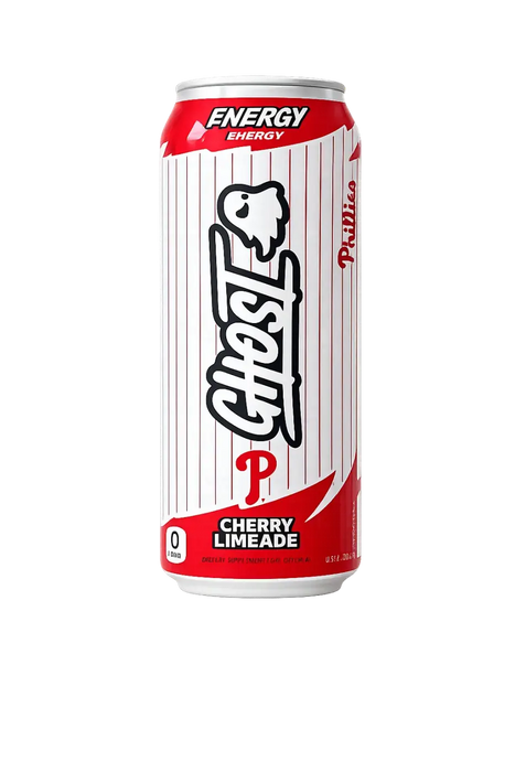 Ghost Energy Cherry Limeade – Philadelphia Phillies Edition Energy Drink (US)