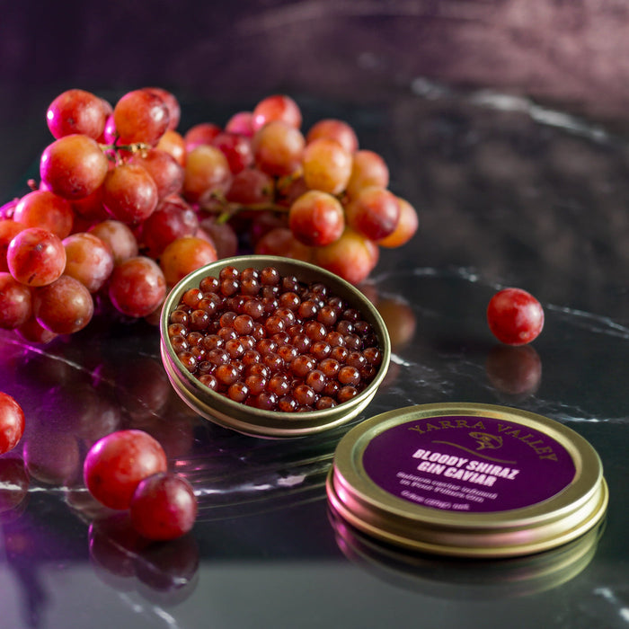 Bloody Shiraz Infused Caviar | Elevate Your Culinary Experience