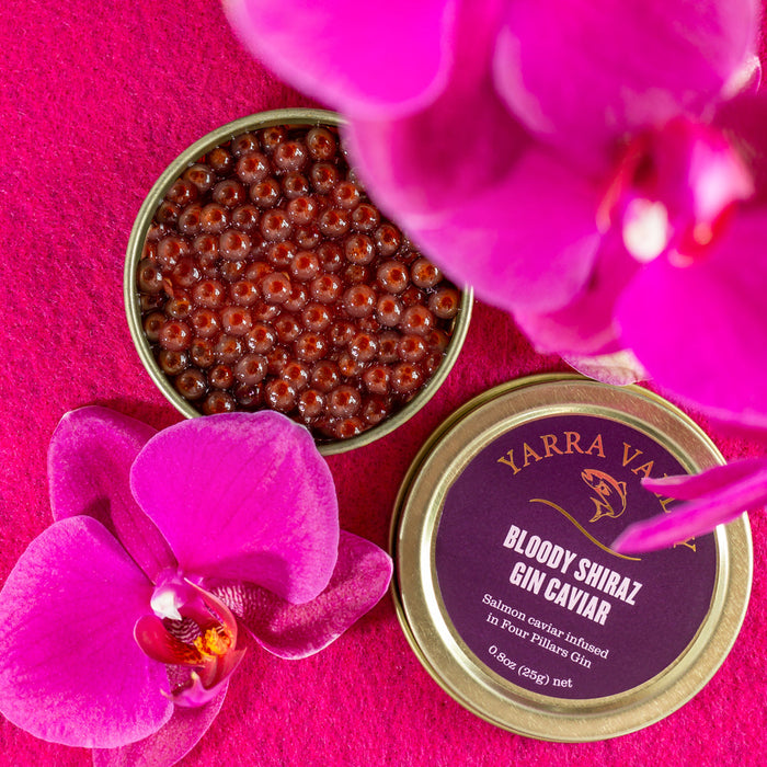 Bloody Shiraz Infused Caviar | Elevate Your Culinary Experience