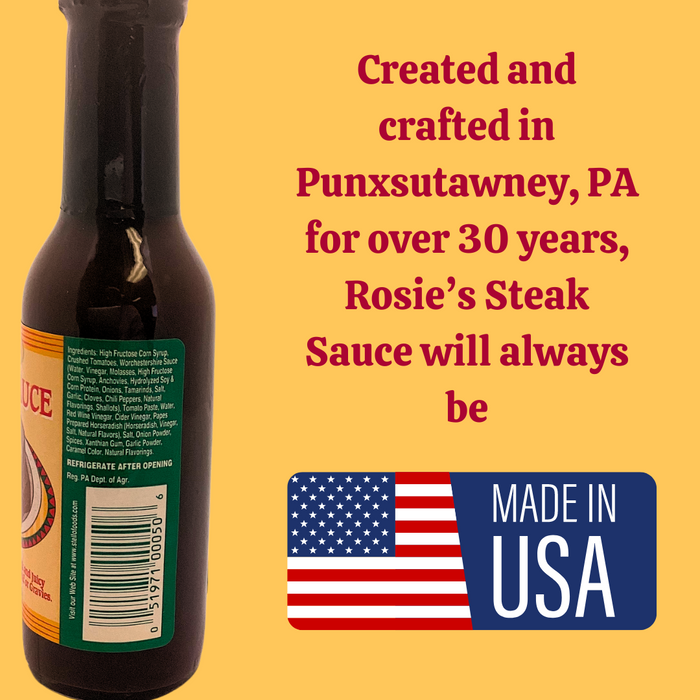 Stello Foods - Rosie's Steak Sauce 5 oz