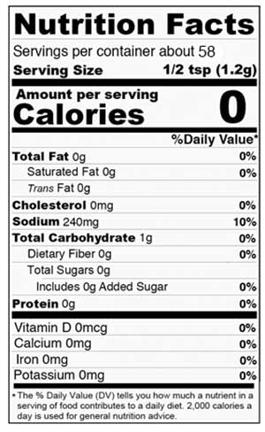 Stello Foods Spices - Greek Seasoning 2.5 oz