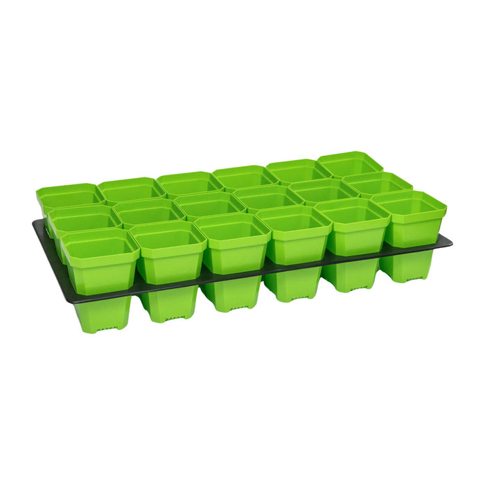 3.3" Heavy Duty Seed Starting Pots with Inserts