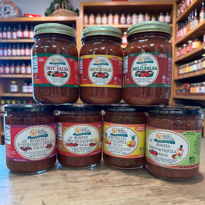 Stello Foods - Rosie's Roasted Raspberry Chipotle Salsa 16 oz