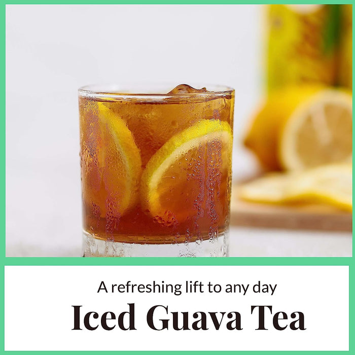 Guava Leaf Tea - 50 Bags, 100% Pure Guava Leaves (Te de Hojas de Guayaba) - Non-GMO, Vegan, Caffeine-Free