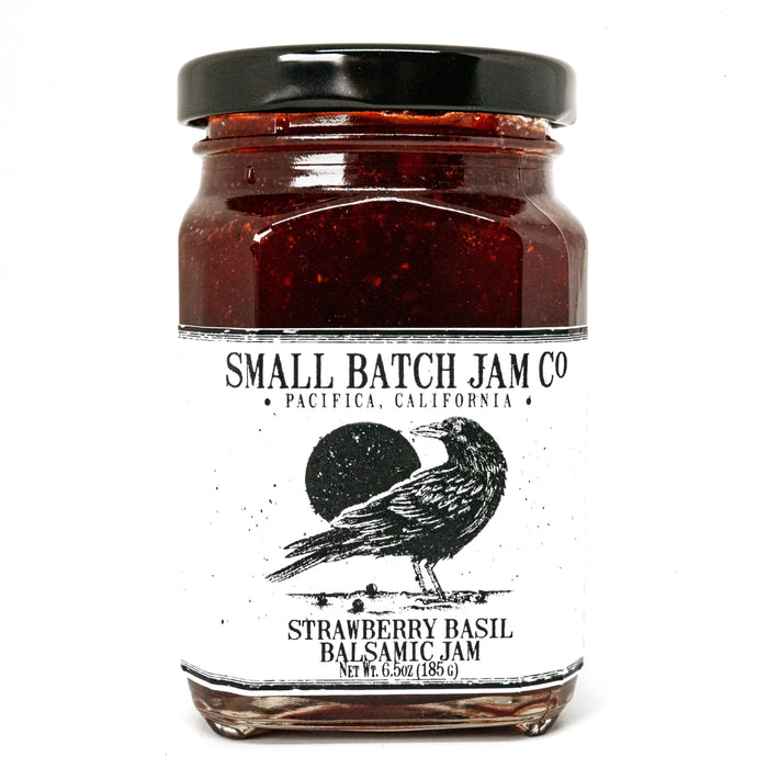 Strawberry Basil Balsamic Jam