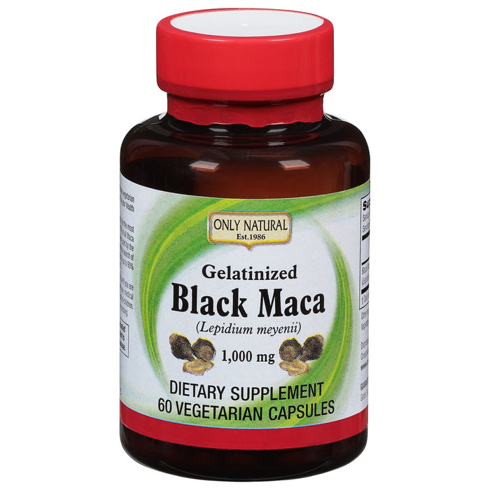 Only Natural Black Maca 60 Vcap