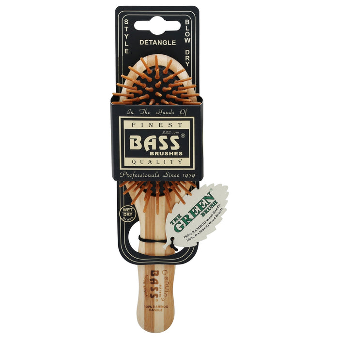 Bamboo Bass Electric Brush with Angled Sm Wood Bristles