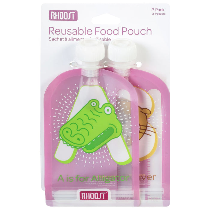 Rhoost Reusable Food Pouch, 2 Count
