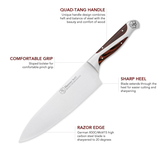 Hammer Stahl 8" Chef Knife