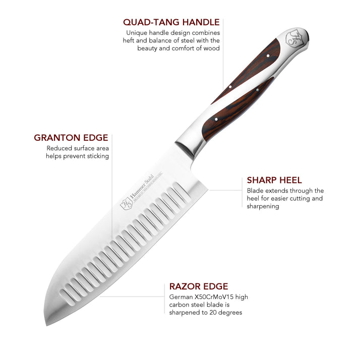 Hammer Stahl 5.5" Santoku Knife