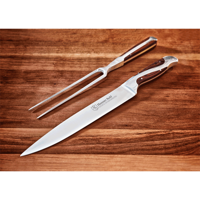 Hammer Stahl Carving Knife & Fork Set