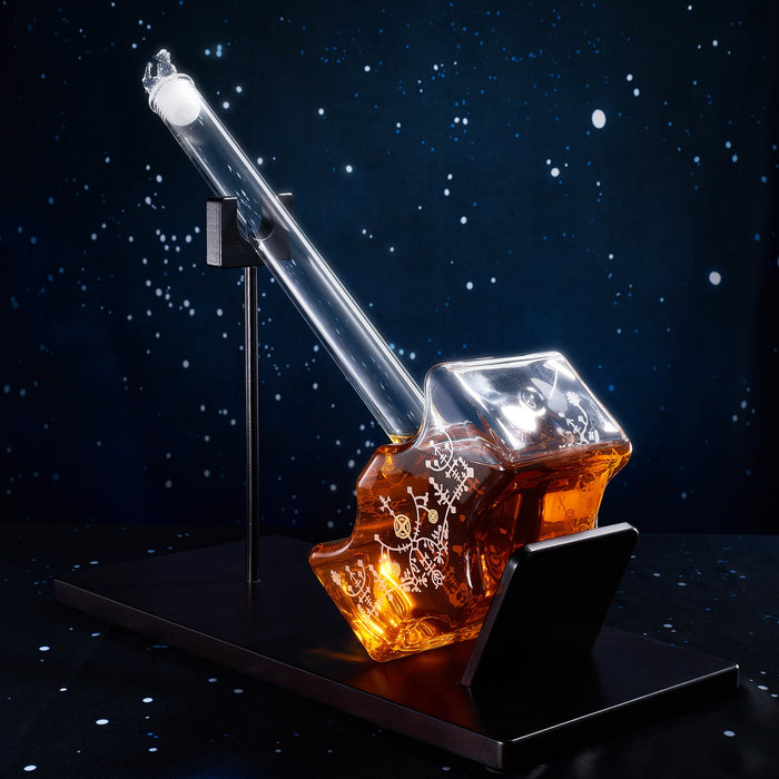 Thors Mjölnir Whiskey and Wine Decanter | 1800 ml | by The Wine Savant, Hammer Decanter for Tequila, Bourbon, Scotch, or Wine - Thor Avengers Gifts, Marvel Style Gifts, Mijolnir Gifts for Dad