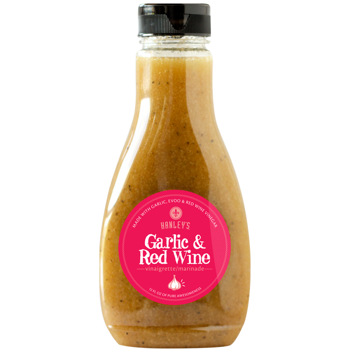 Garlic & Red Wine vinaigrette