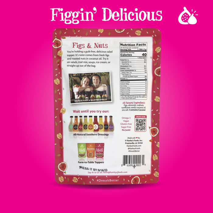 Figs & Nuts salad topper