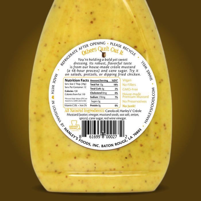Sweet Créole Mustard dressing