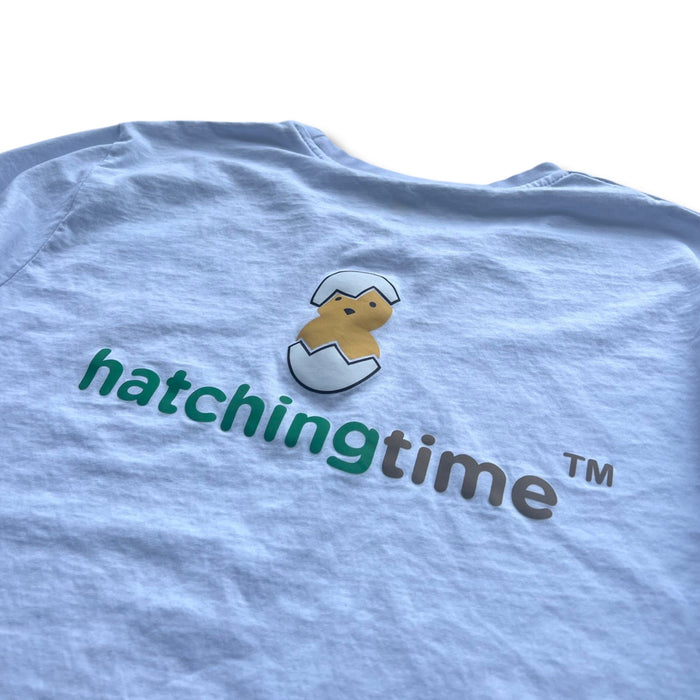 Hatching Time Unisex Long Sleeve Shirt (White)