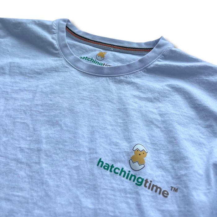 Hatching Time Unisex Long Sleeve Shirt (White)