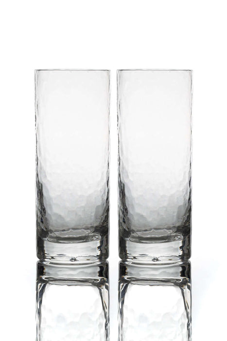 Hand-Blown Highballs | Set of 2 | Made in USA