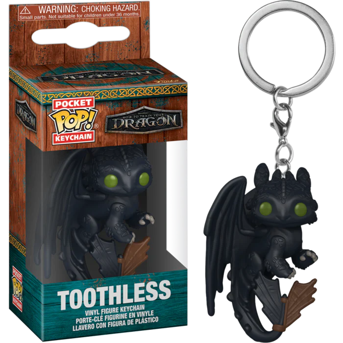 Funko HTTTD - Toothless Pocket Pop! Keychain