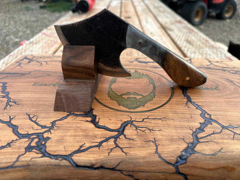 Glow Resin Handle Kitchen Axe