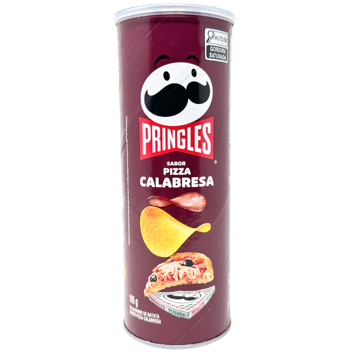 Pringles Sabor Pizza Calabresa (105g) (Brazil)