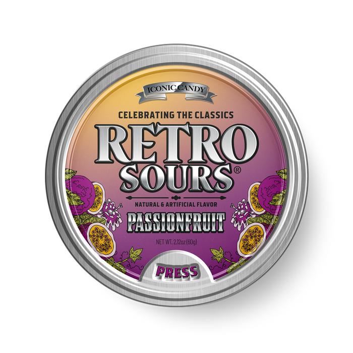Retro Sours Passionfruit (60g)